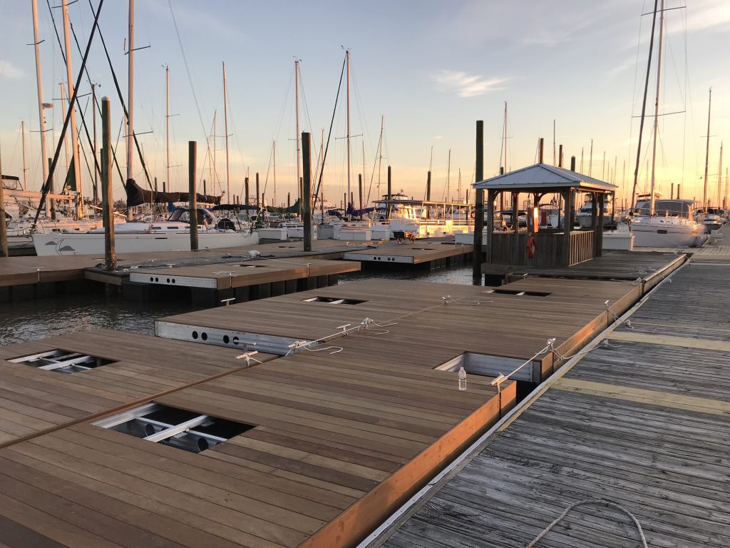 Golden Isles Marina Rebuilds After Hurricane Damage Marina Dock Age