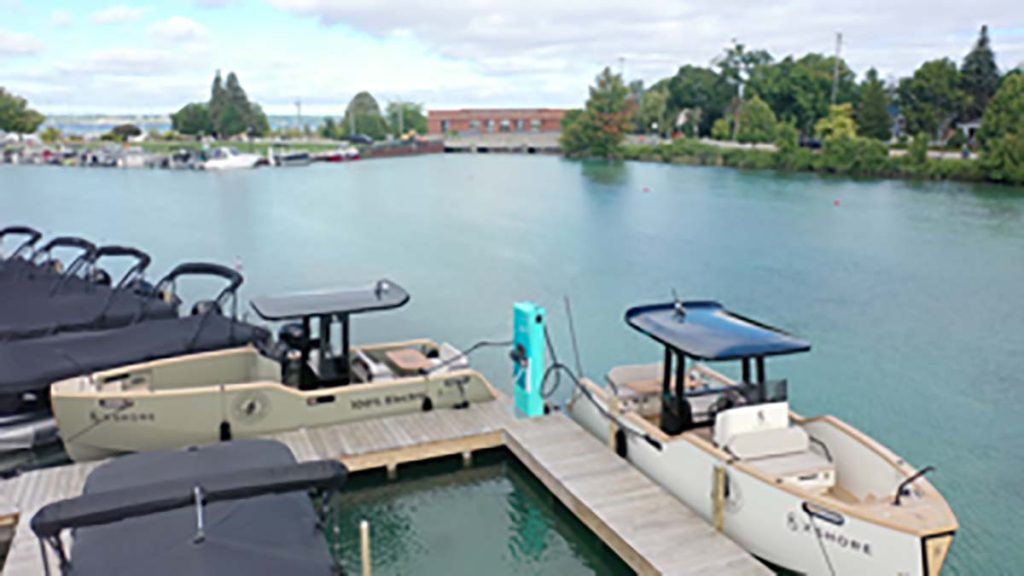 Elk Rapids Marina “Leading the Charge" Marina Dock Age