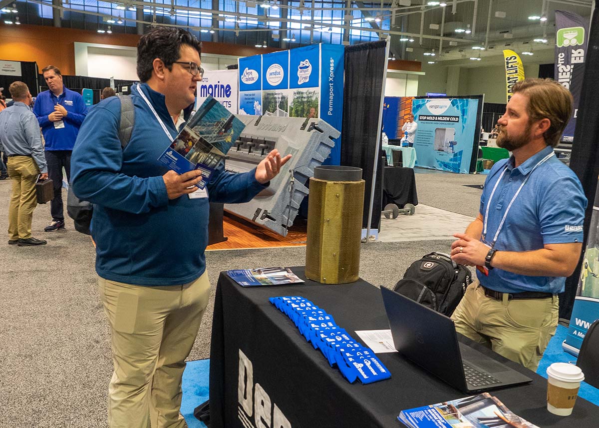 trade show floor