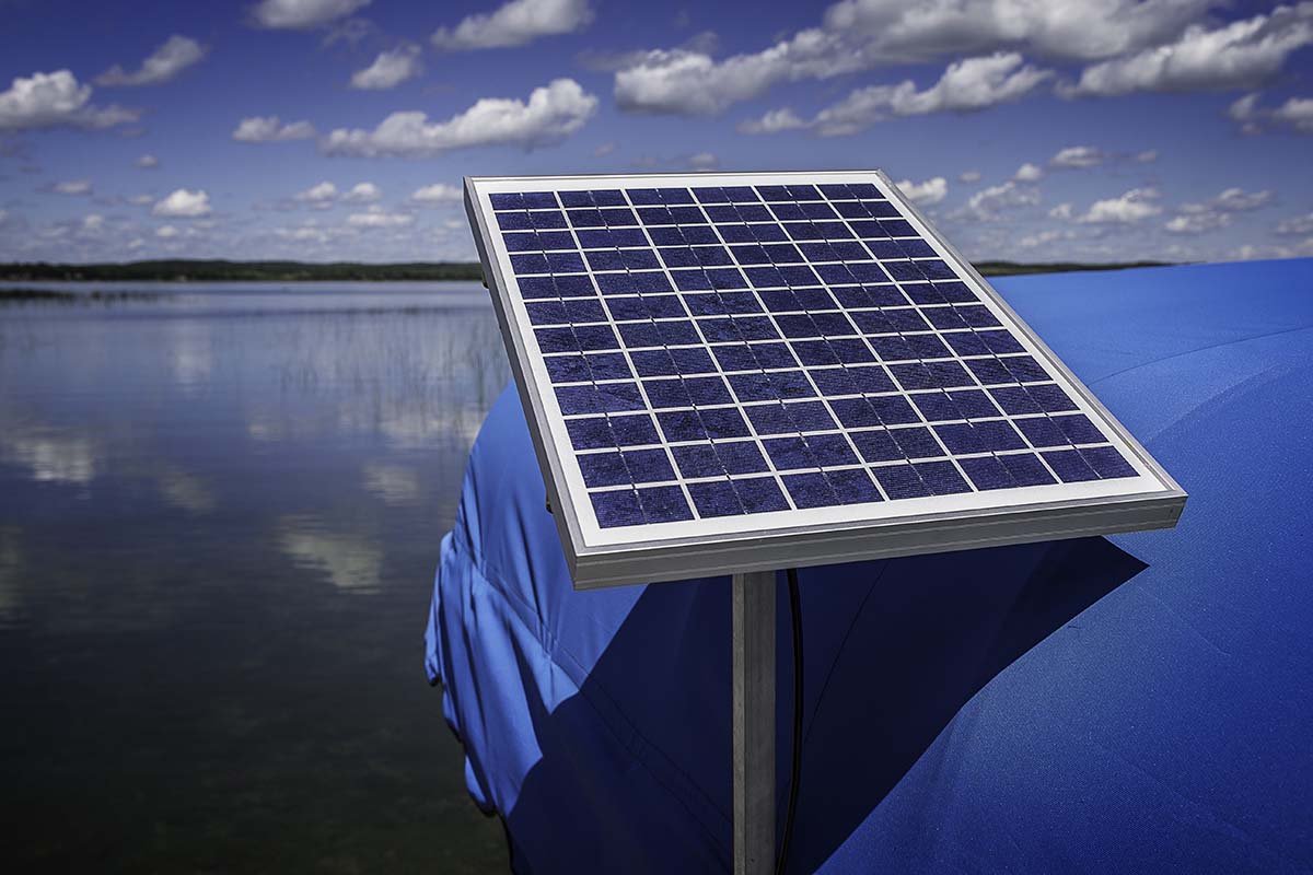 Shoremaster solar panel Marina Dock Age